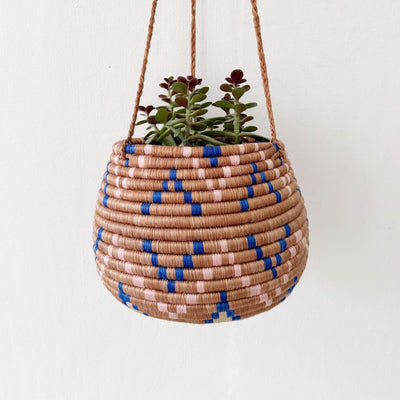Hanging Woven Planter - Moanda - Amsha