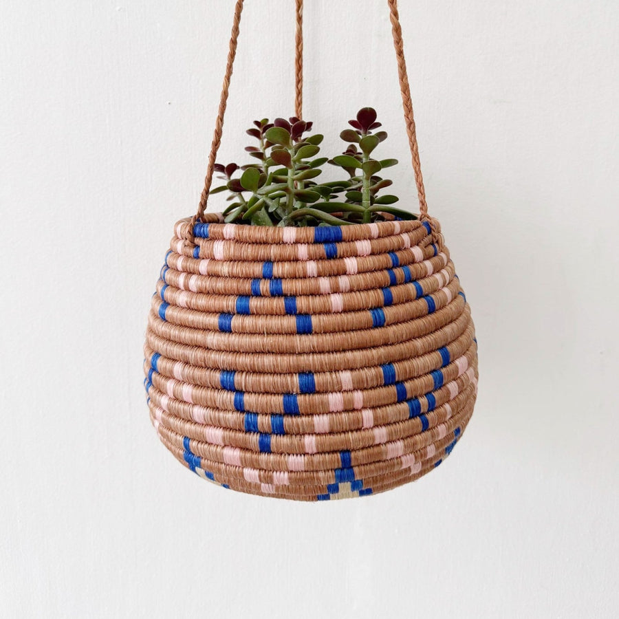 Hanging Woven Planter - Moanda - Amsha