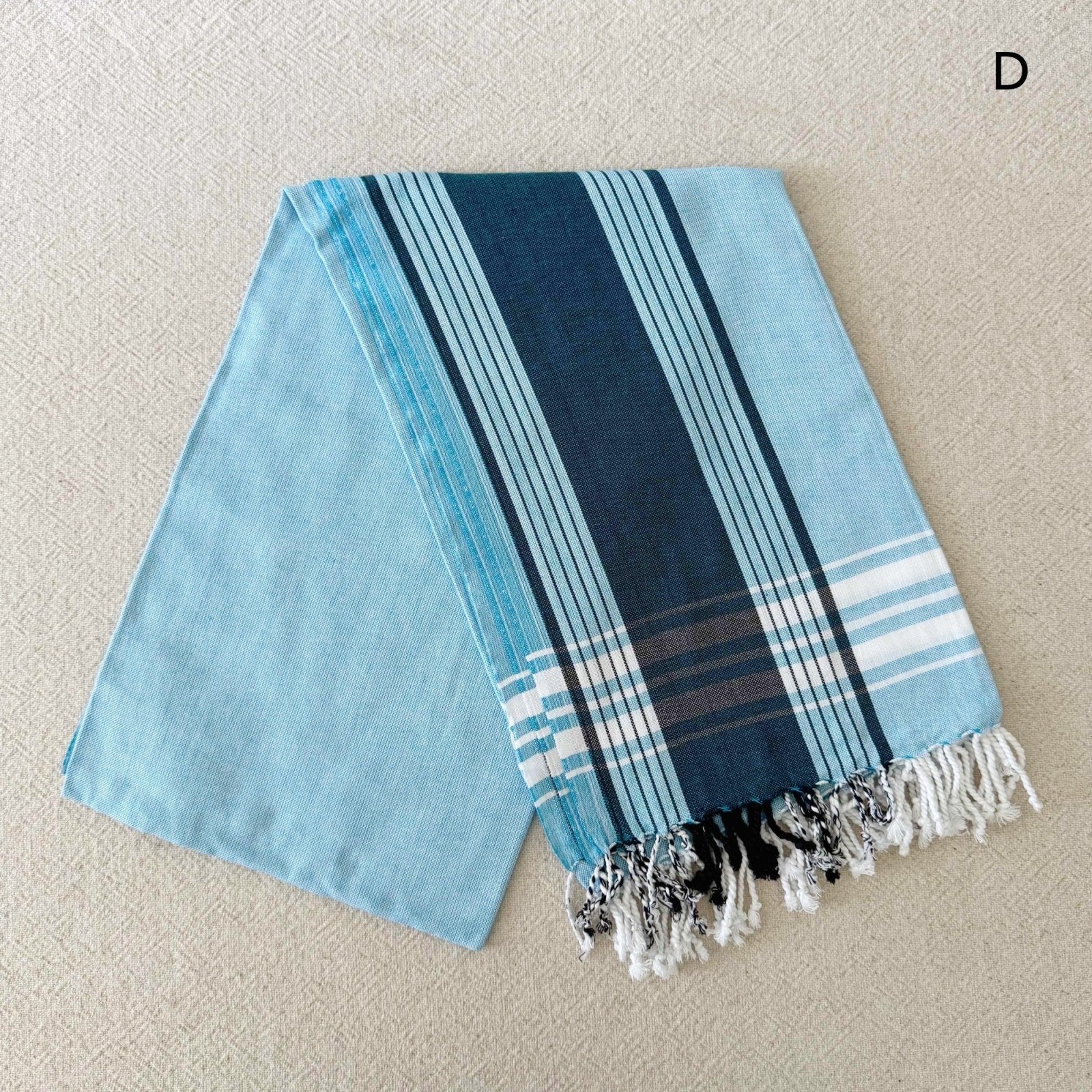 Kikoi: Swahili Lightweight Cotton Towel, Sarong, Scarf - Amsha