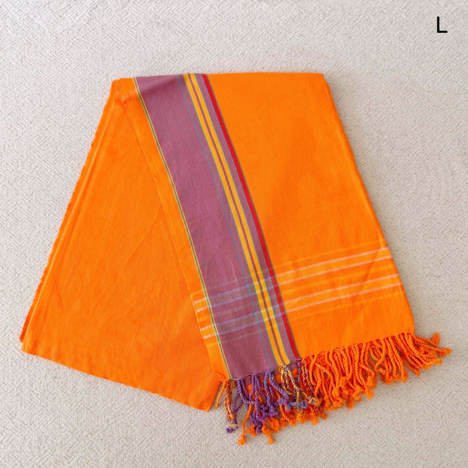 Kikoi: Swahili Lightweight Cotton Towel, Sarong, Scarf - Amsha