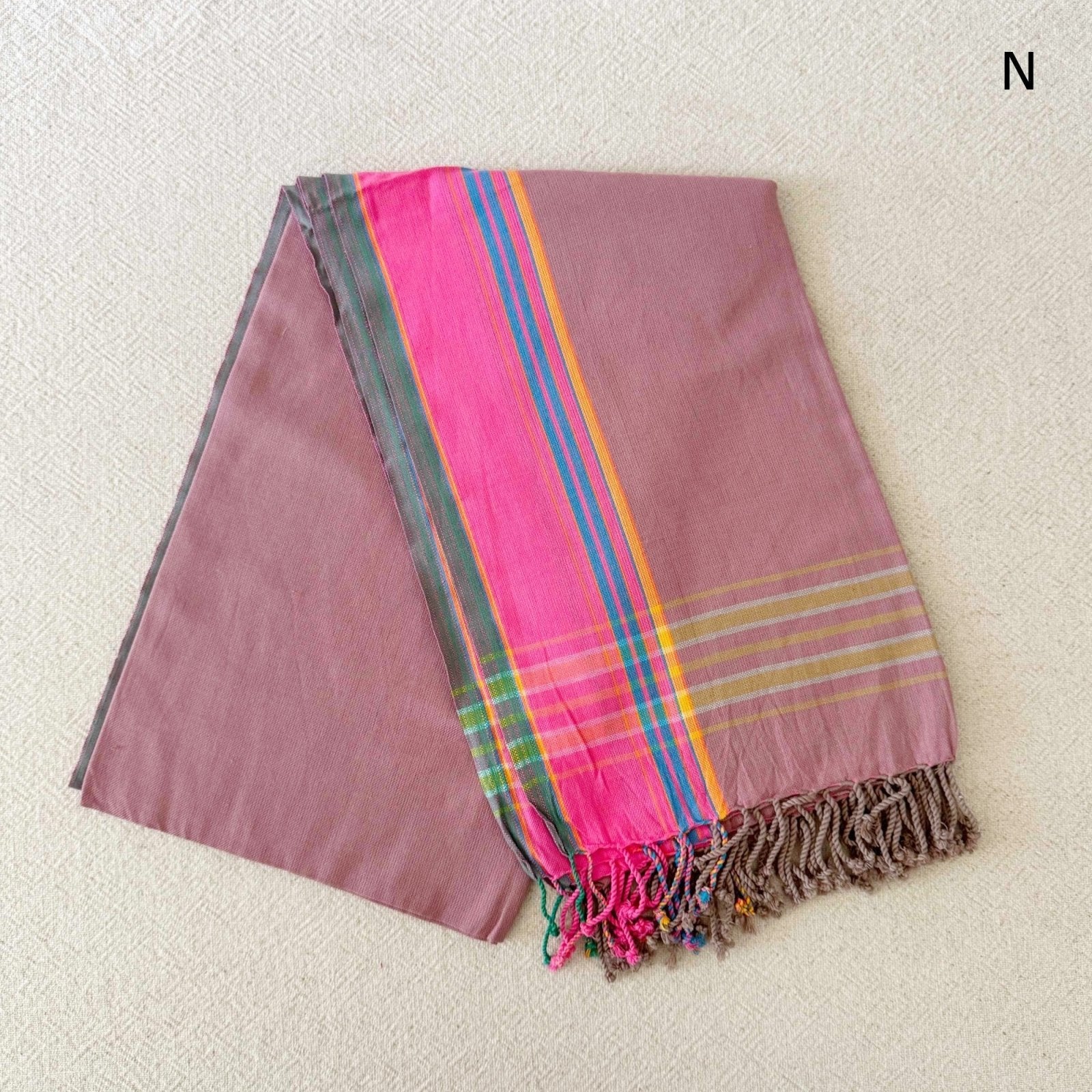 Kikoi: Swahili Lightweight Cotton Towel, Sarong, Scarf - Amsha