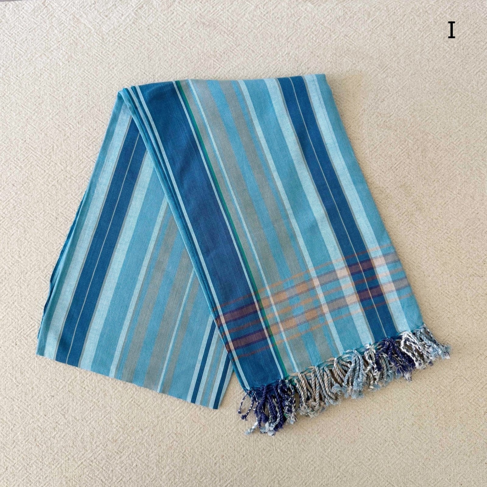 Kikoi: Swahili Lightweight Cotton Towel, Sarong, Scarf - Amsha