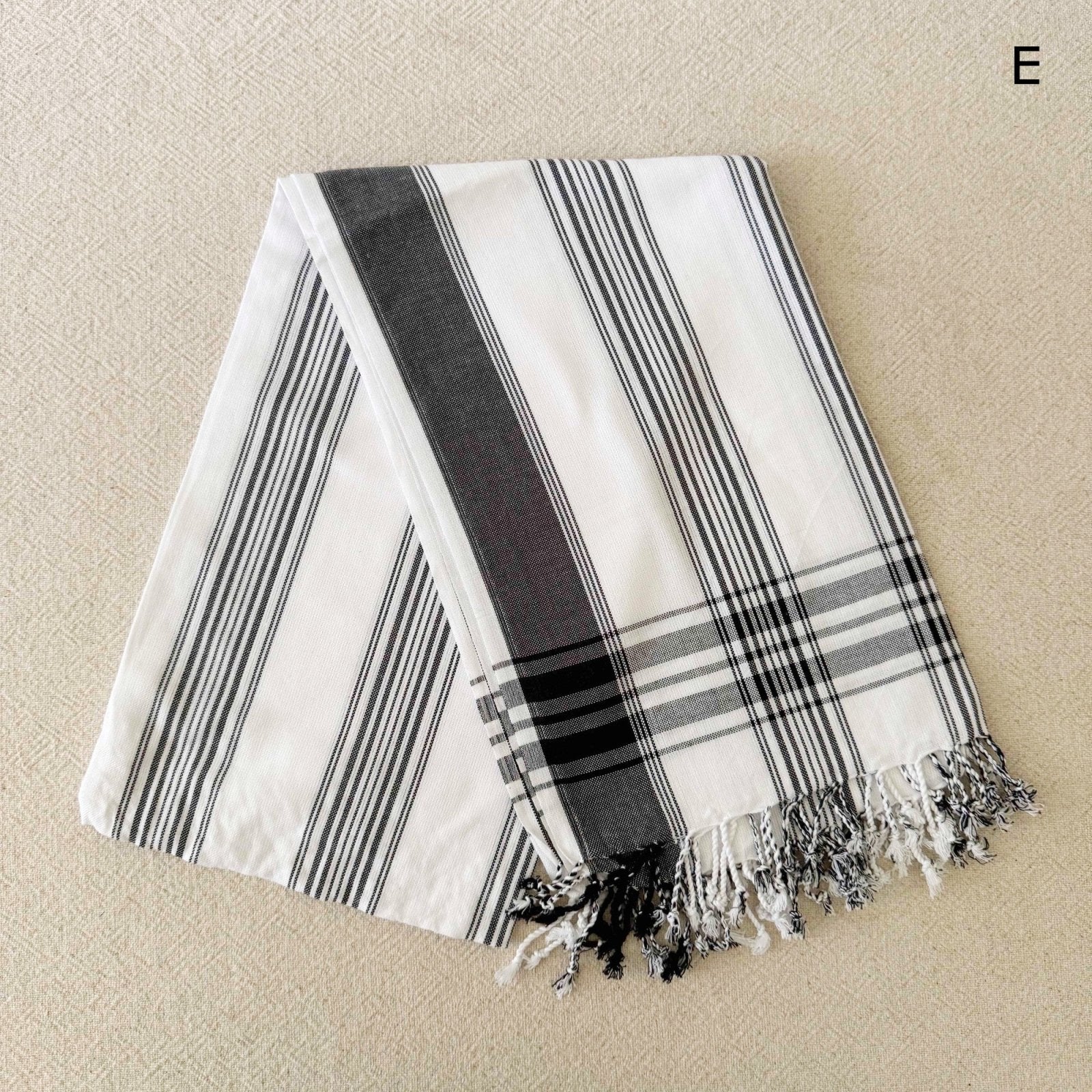 Kikoi: Swahili Lightweight Cotton Towel, Sarong, Scarf - Amsha