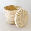 Lidded Palm Basket - Turkana - Amsha
