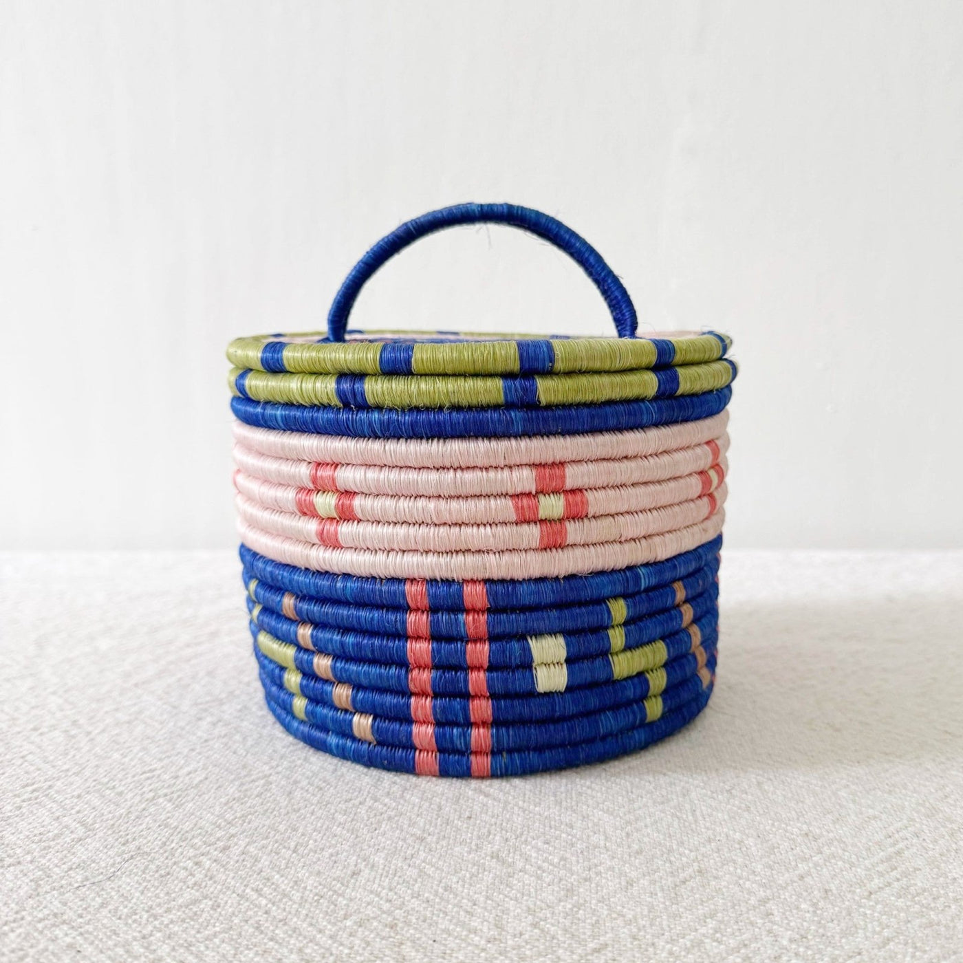 Lidded Treasure Basket: Ibamba