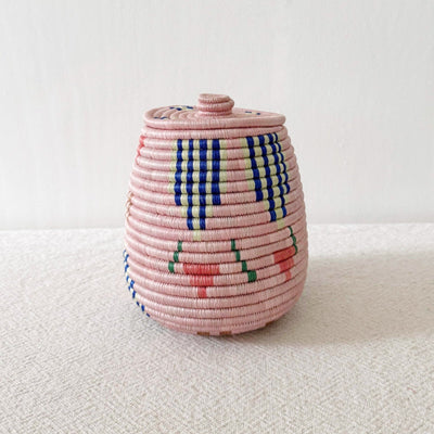 Lidded Treasure Basket: Ipekwa - Amsha
