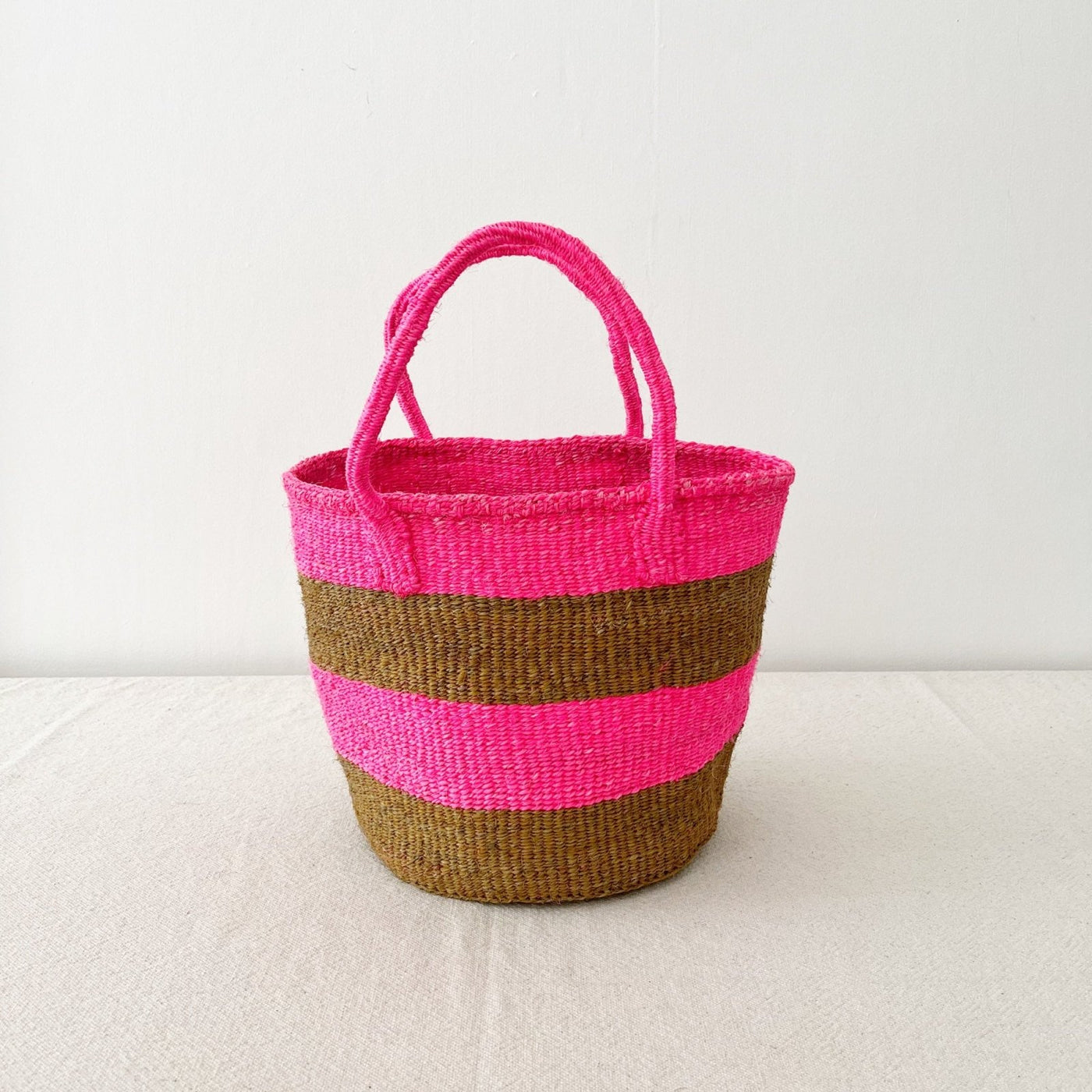 Medium Sisal Tote: Brights