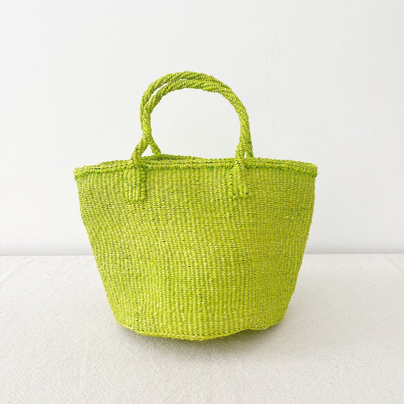 Medium Sisal Tote: Brights