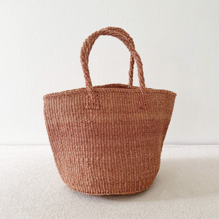 Medium Sisal Tote: Earth - Amsha