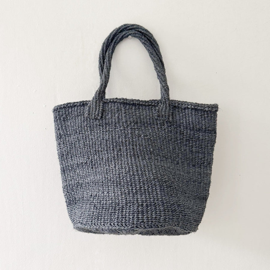 Medium Sisal Tote: Stone - Amsha