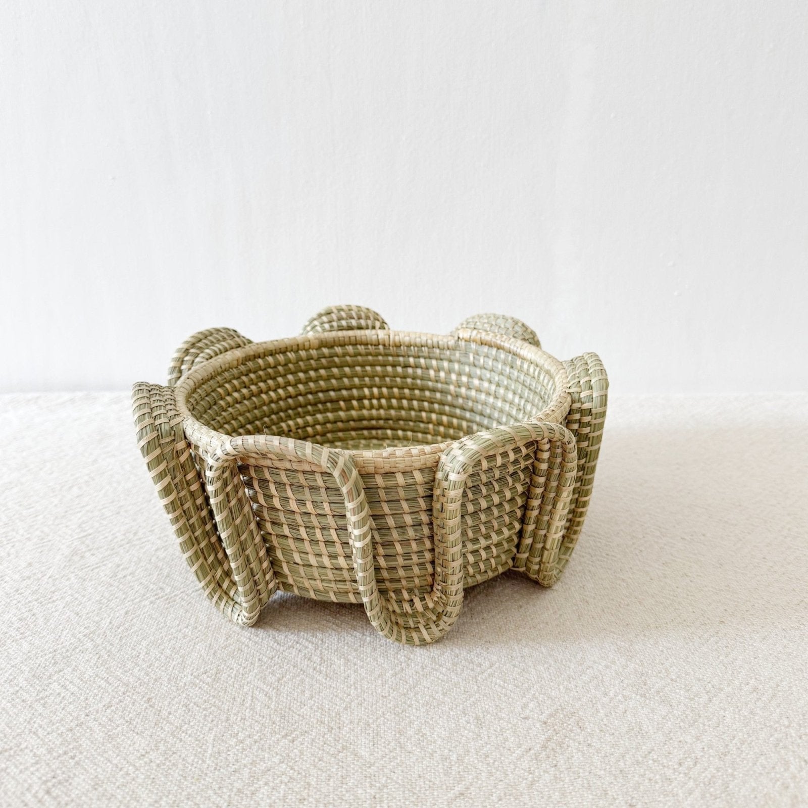 Serpent Sweetgrass Basket - Amsha