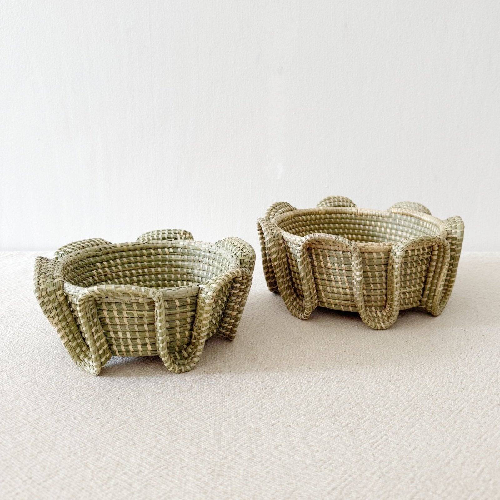 Serpent Sweetgrass Basket - Amsha
