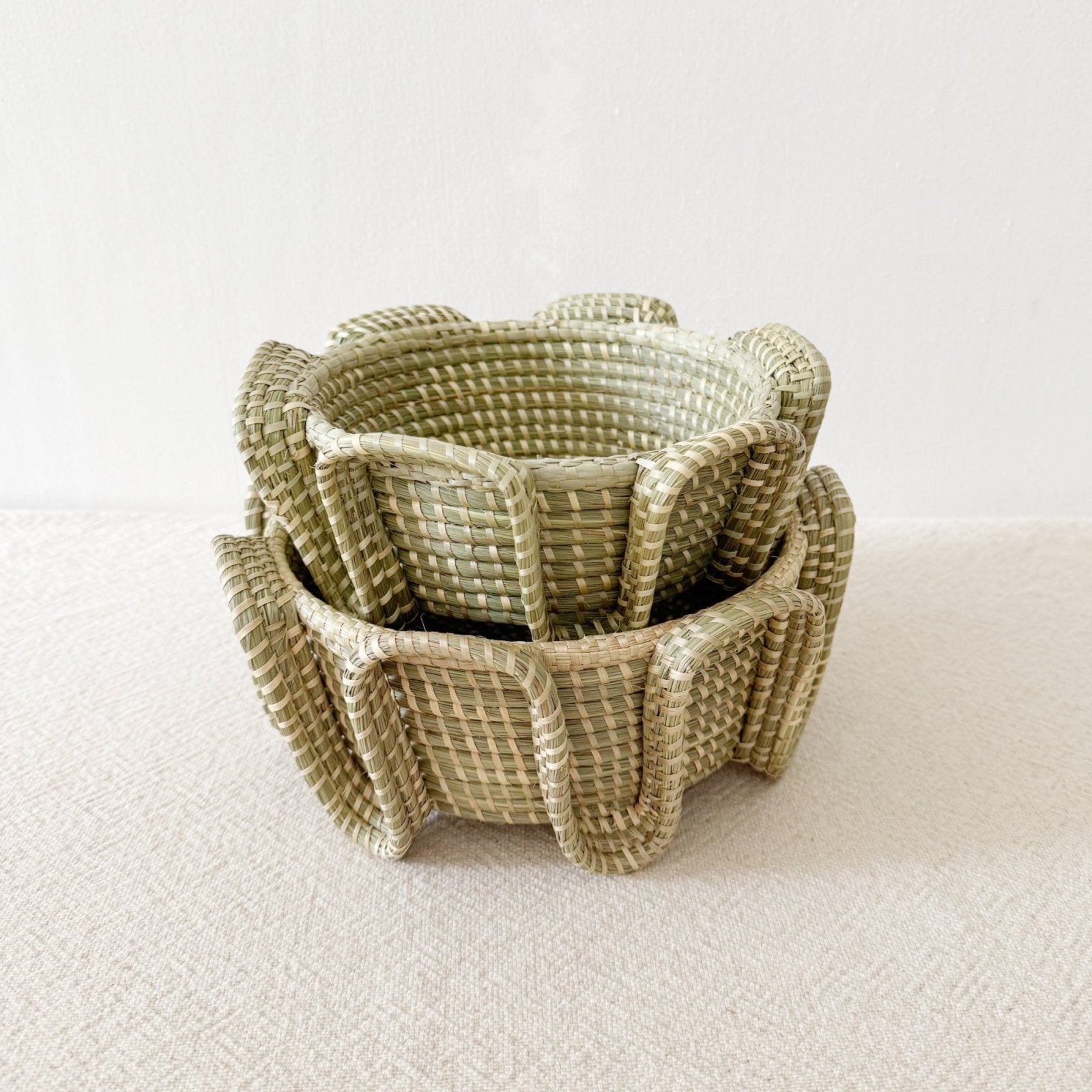 Serpent Sweetgrass Basket - Amsha