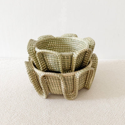 Serpent Sweetgrass Basket - Amsha
