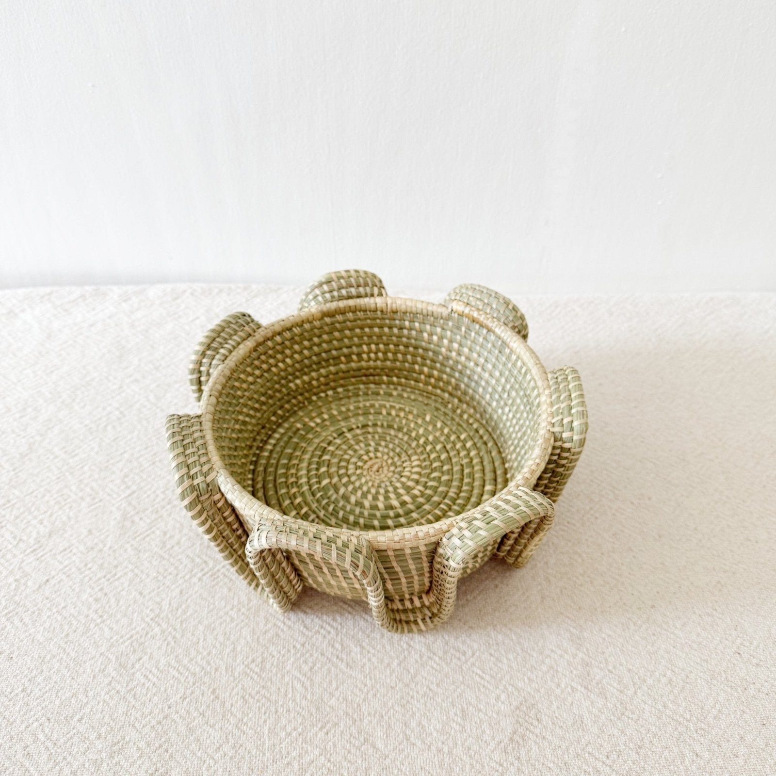 Serpent Sweetgrass Basket - Amsha
