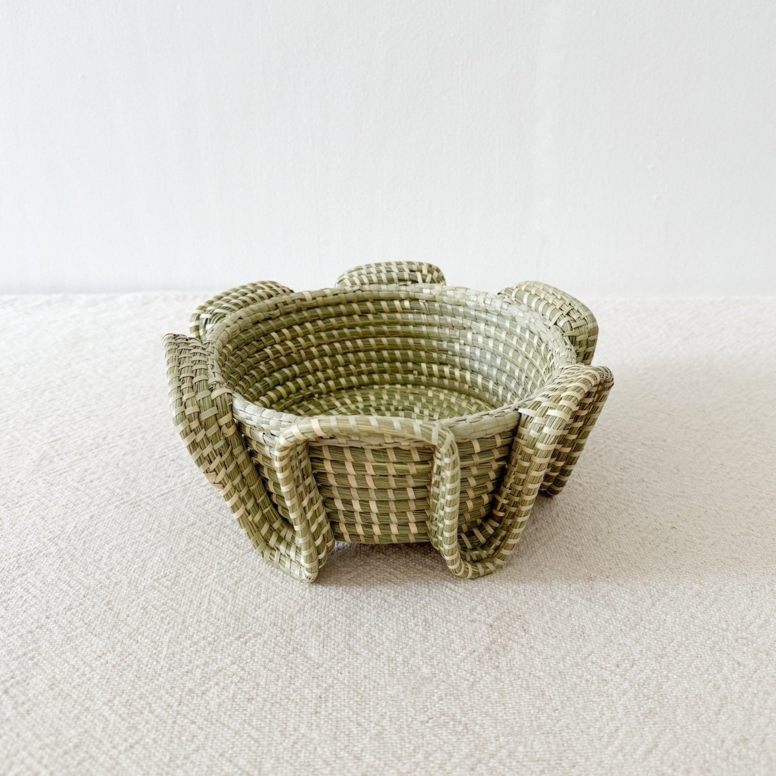 Serpent Sweetgrass Basket - Amsha