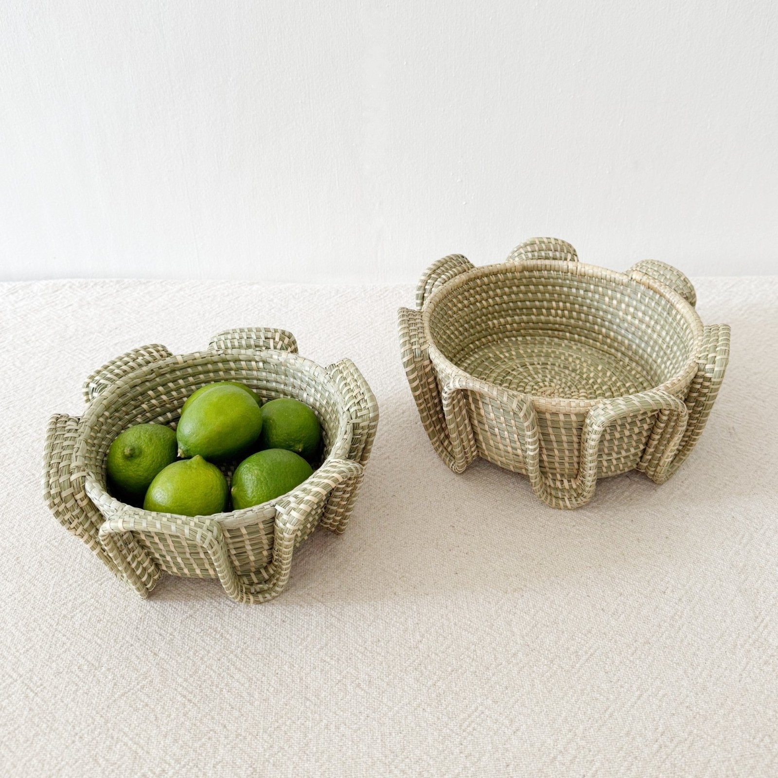 Serpent Sweetgrass Basket - Amsha