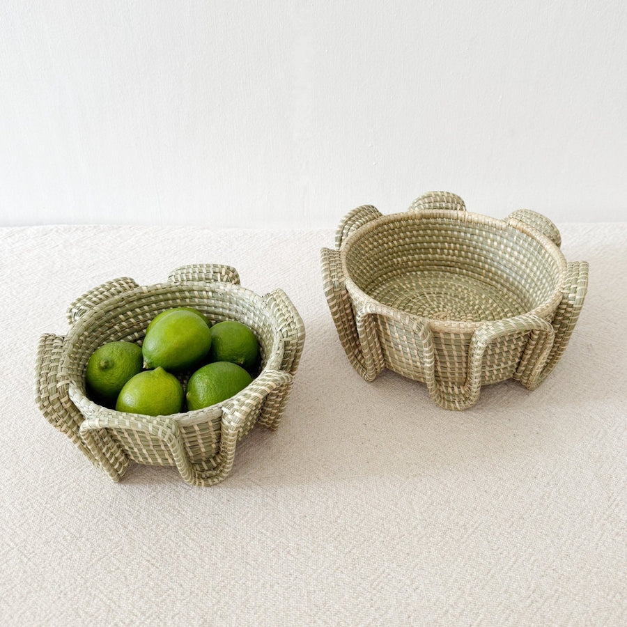 Serpent Sweetgrass Basket