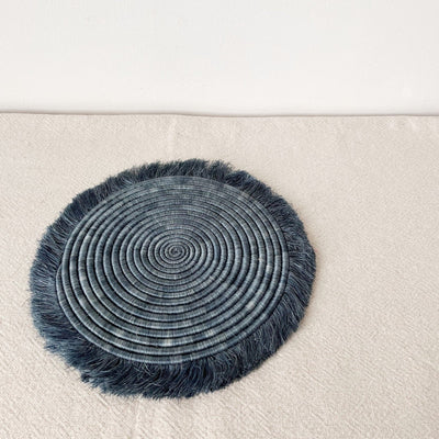 Slate Fringe Trivet - Amsha