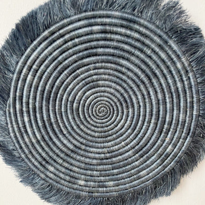 Slate Fringe Trivet - Amsha