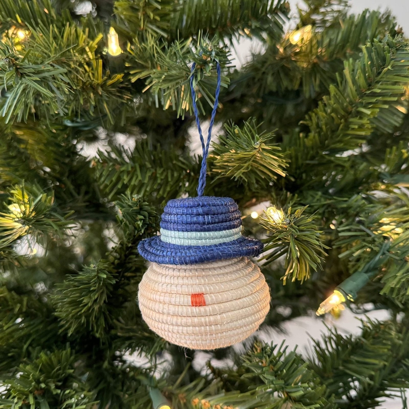 Snowman Ornament - Amsha