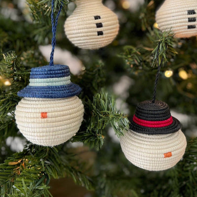 Snowman Ornament - Amsha