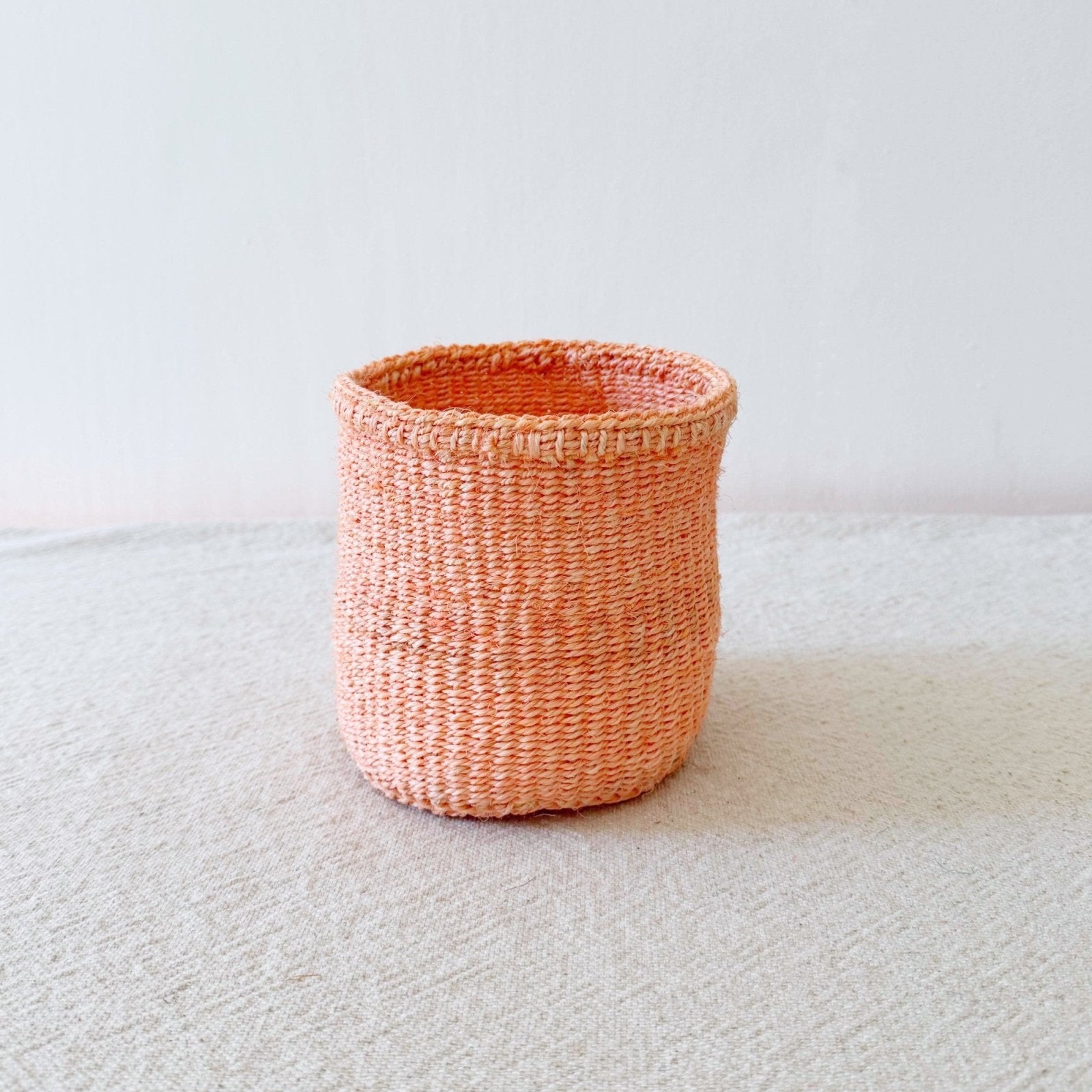 Storage Plant Basket: Peach - Amsha