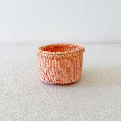 Storage Plant Basket: Peach - Amsha