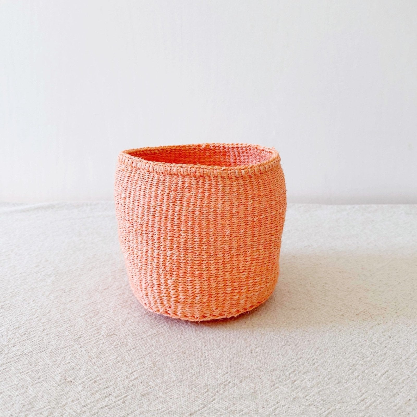 Storage Plant Basket: Peach - Amsha