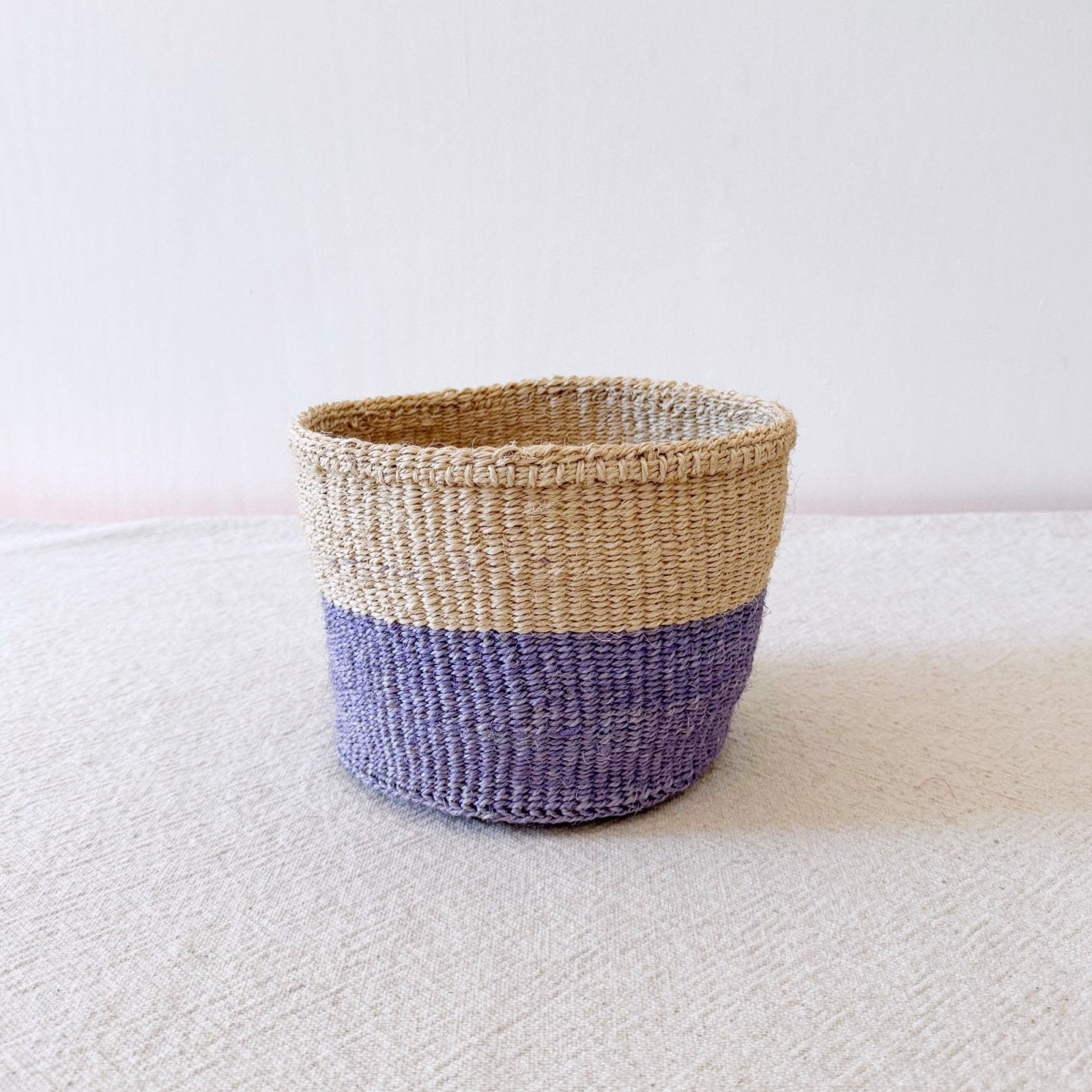 Storage Plant Basket: Pop of Purple - Amsha