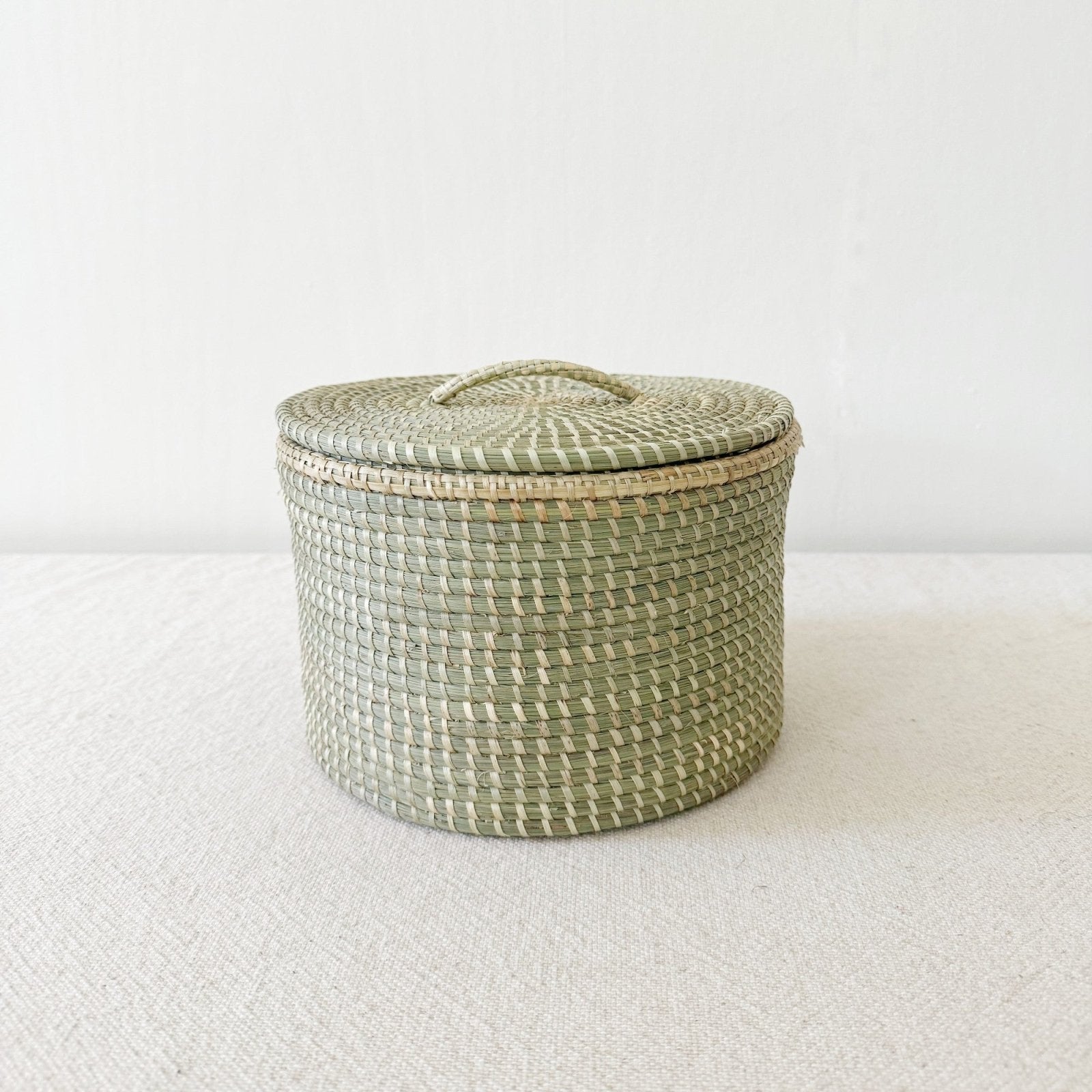 Sweetgrass Trinket Basket - Amsha