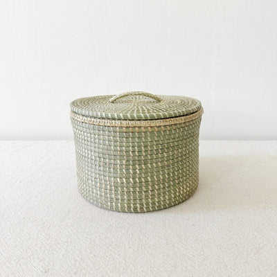 Sweetgrass Trinket Basket - Amsha