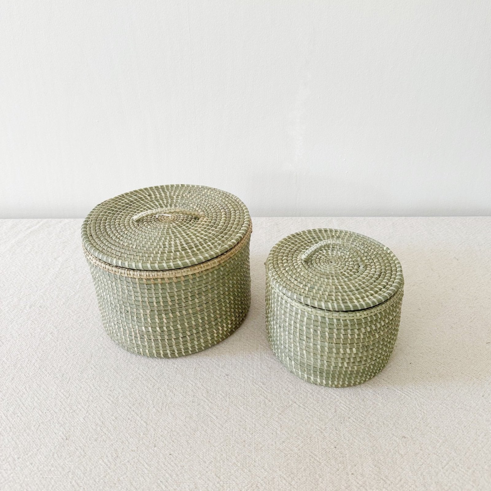 Sweetgrass Trinket Basket - Amsha