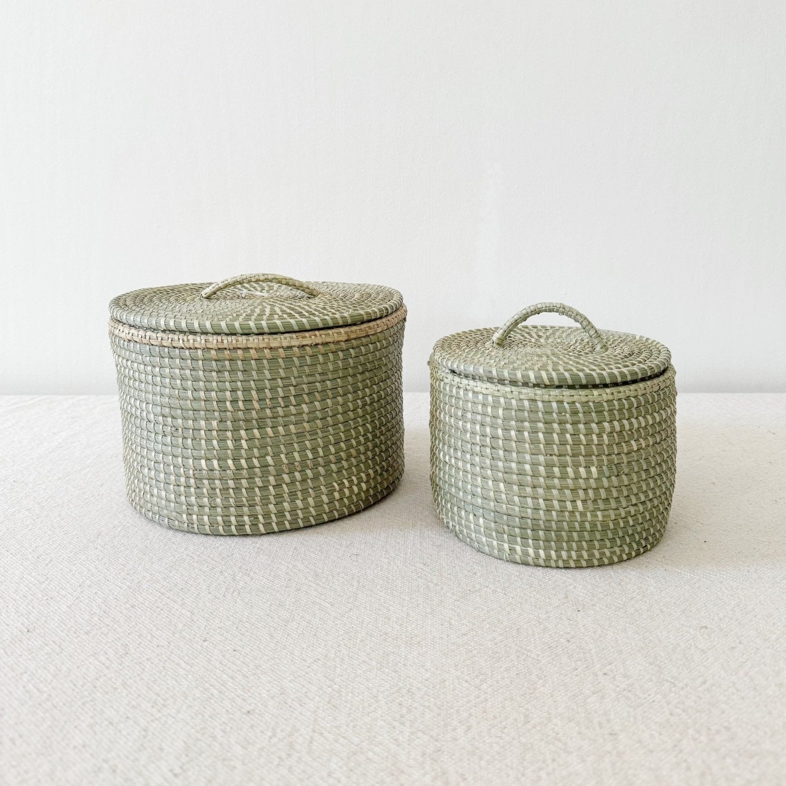 Sweetgrass Trinket Basket - Amsha