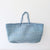 XL Sisal Tote: Sky Blue