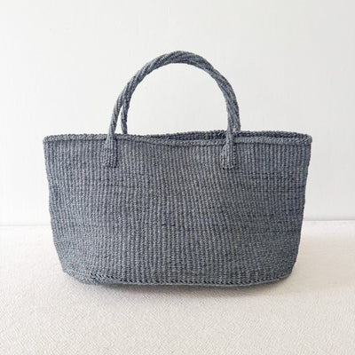 XL Sisal Tote: Stone - Amsha