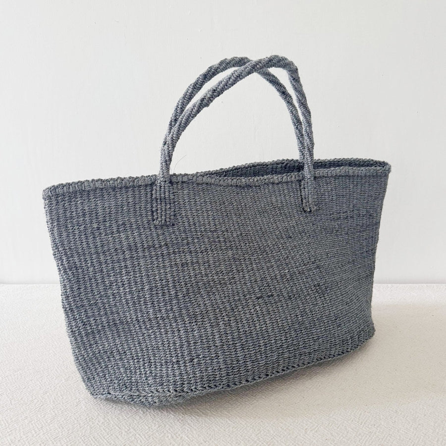 XL Sisal Tote: Stone - Amsha