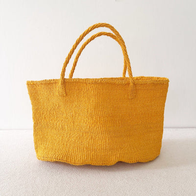XL Sisal Tote: Sunshine - Amsha