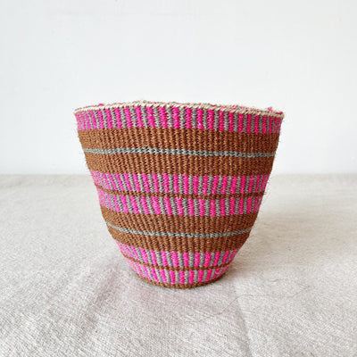 6.75" Fine Weave Storage Basket #FW083 - Amsha