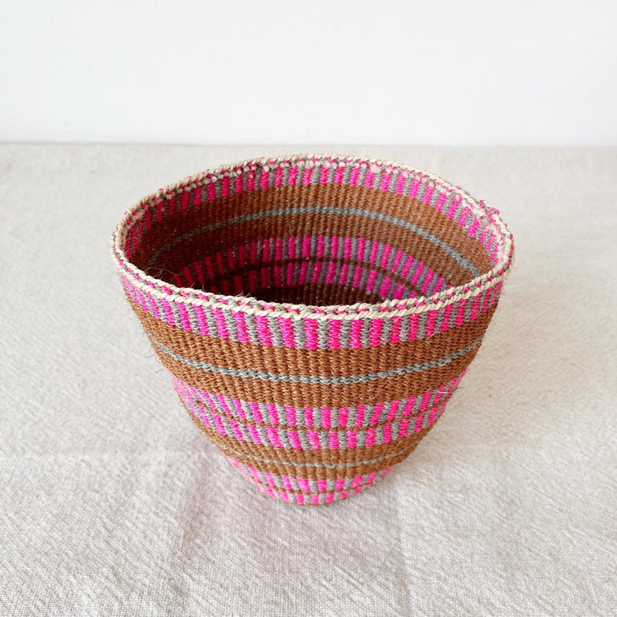 6.75" Fine Weave Storage Basket #FW083 - Amsha