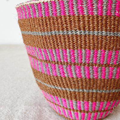 6.75" Fine Weave Storage Basket #FW083 - Amsha