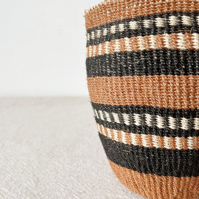 7.25" Fine Weave Storage Basket #FW058 - Amsha