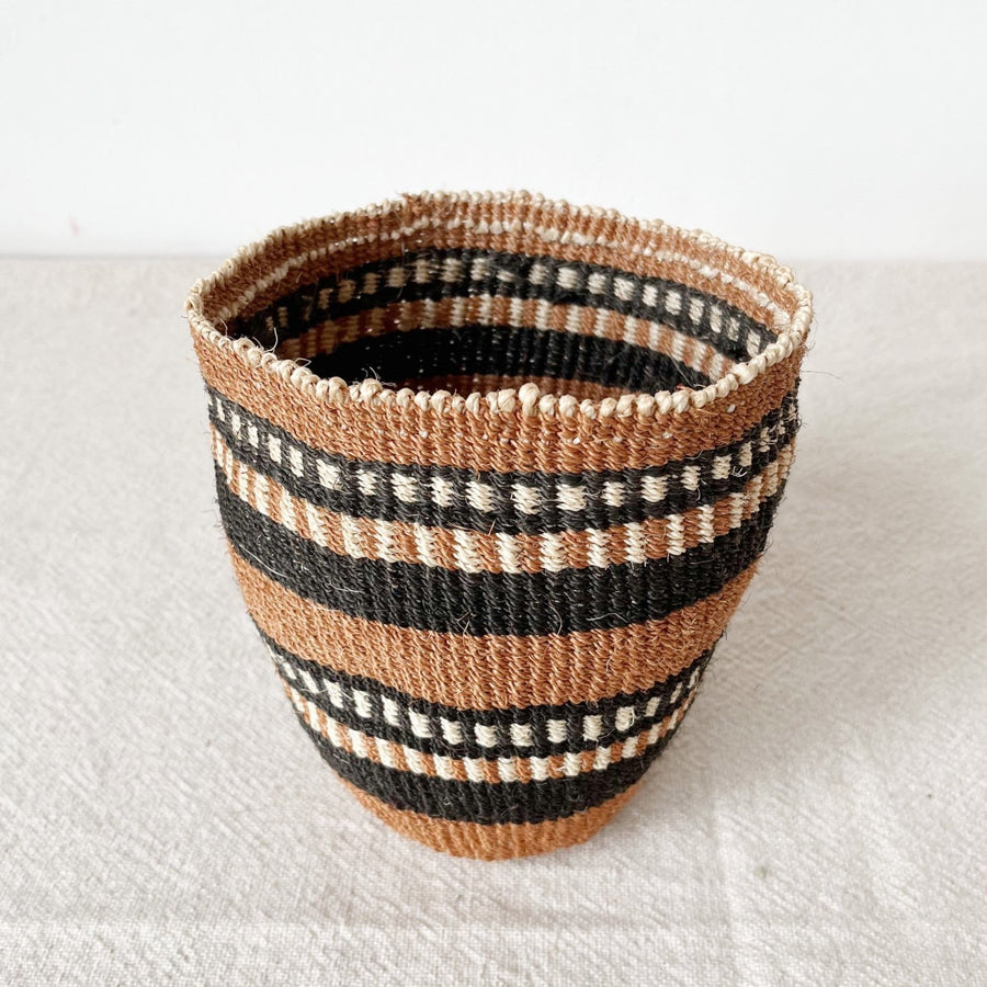 7.25" Fine Weave Storage Basket #FW058 - Amsha