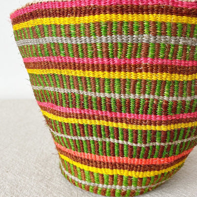 8" Fine Weave Storage Basket #FW008 - Amsha