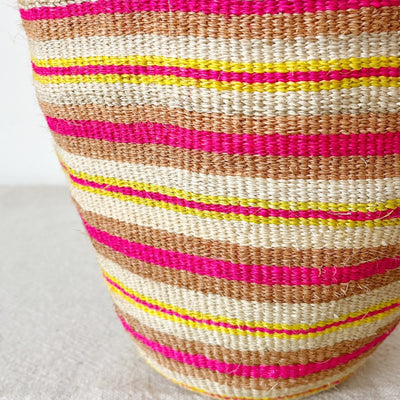 8.25" Fine Weave Storage Basket #FW081 - Amsha