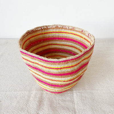 8.25" Fine Weave Storage Basket #FW081 - Amsha