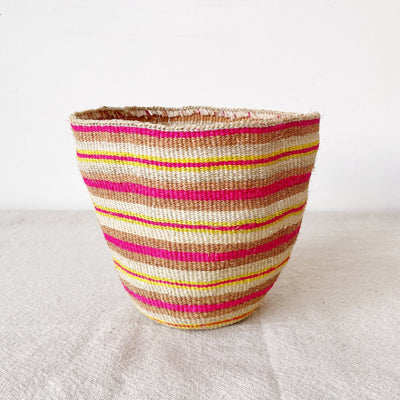 8.25" Fine Weave Storage Basket #FW081 - Amsha