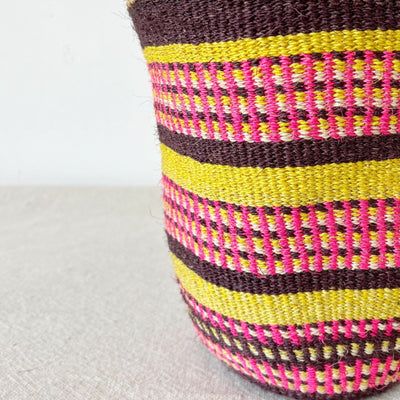 8.5" Fine Weave Storage Basket #FW019 - Amsha