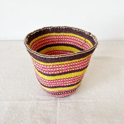 8.5" Fine Weave Storage Basket #FW019 - Amsha