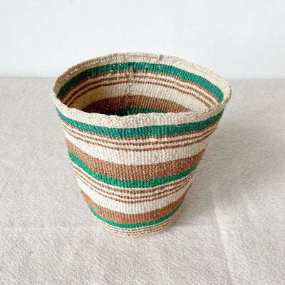 8.5" Fine Weave Storage Basket #FW073 - Amsha